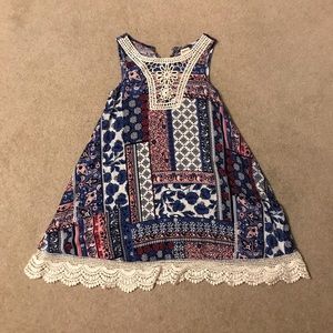 Adorable A-line dress, girls size 8